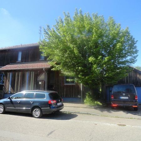 Villa Holzhaus mit grüner Aussicht zum Erholen Burgheim Exterior foto